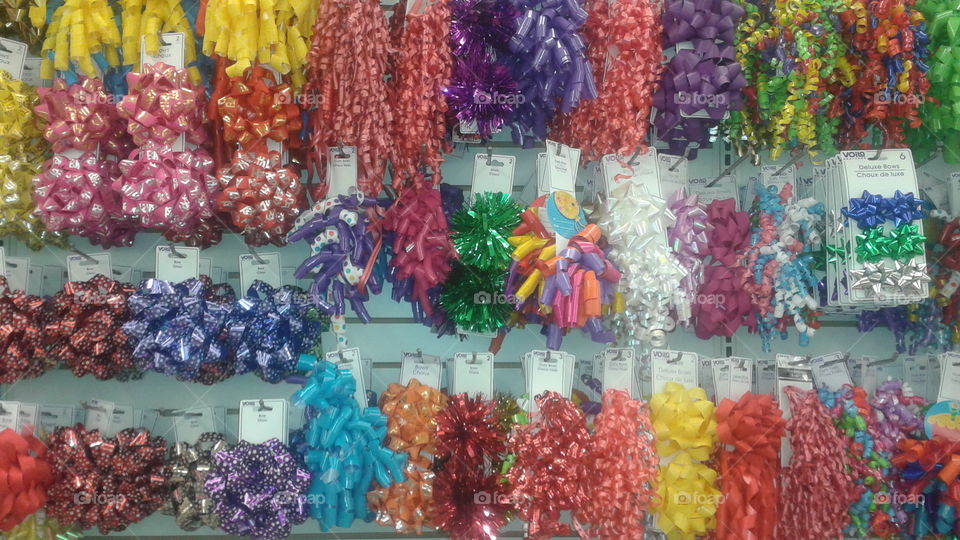 Ribbons. Beautiful and colorful  ribbons.