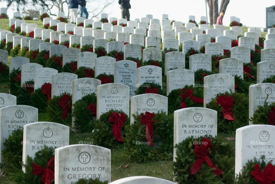 Wreaths Across America 2014 Arlington 