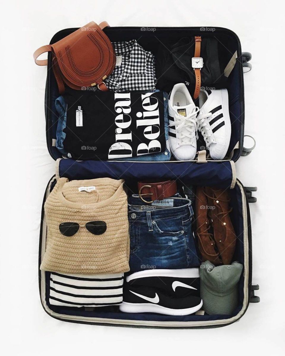 Suitcase for holiday