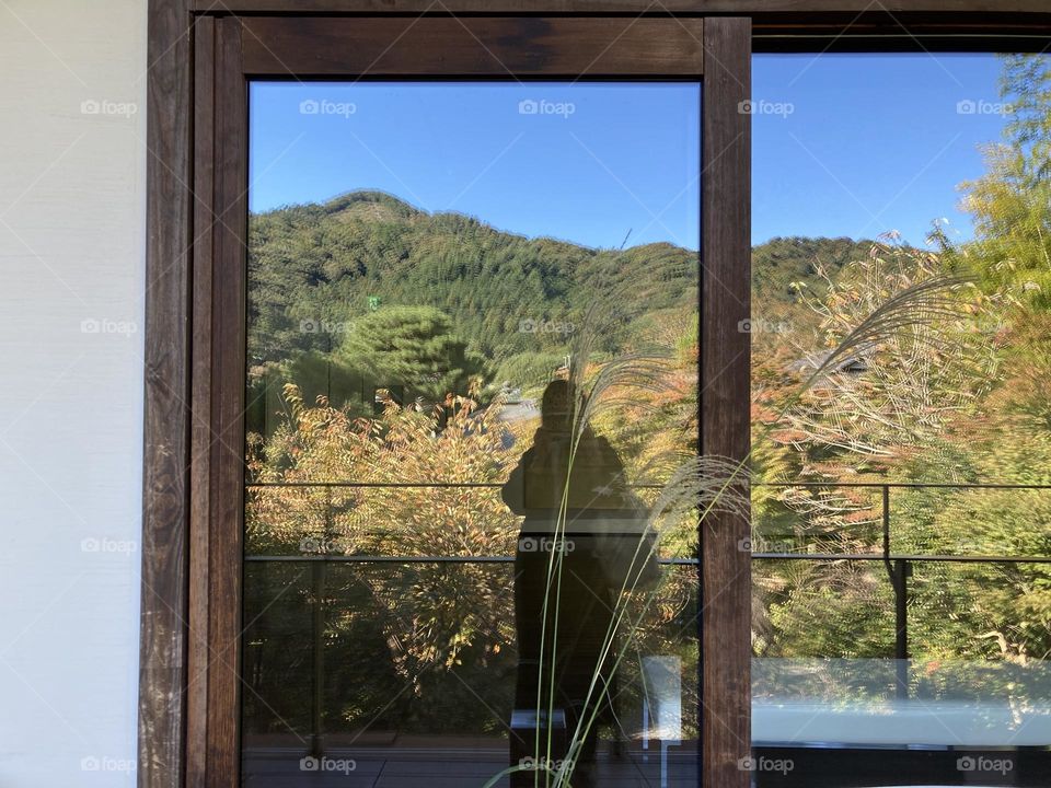 The scenery starts to turn red and myself