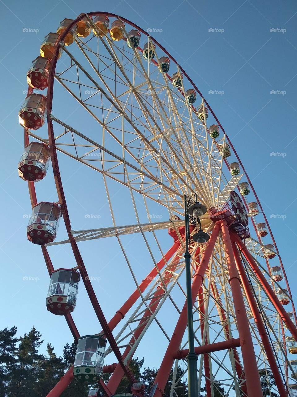 Колесо обозрения.