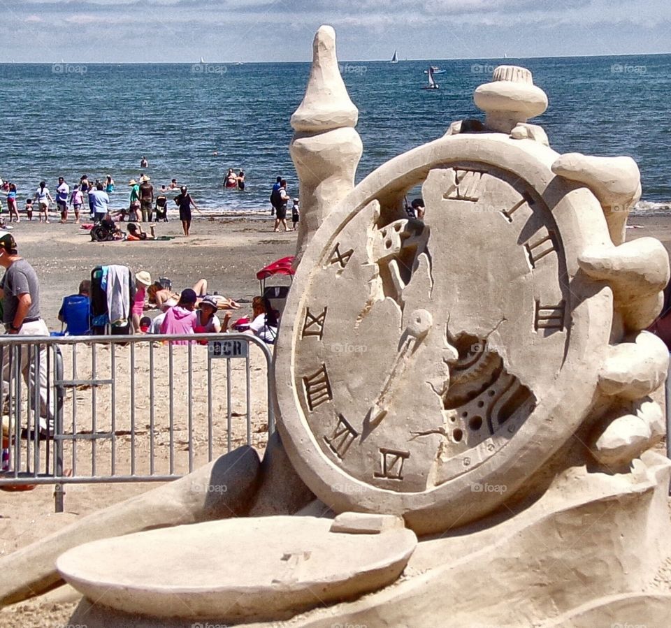 Amazing sand sculpture 