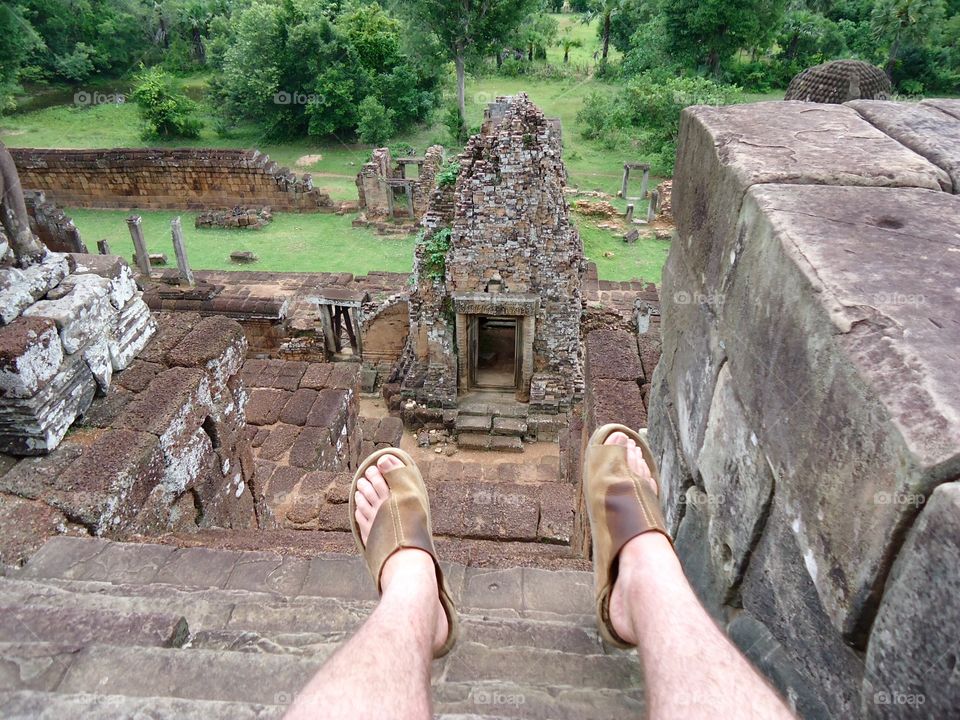 Standing on an ancient city