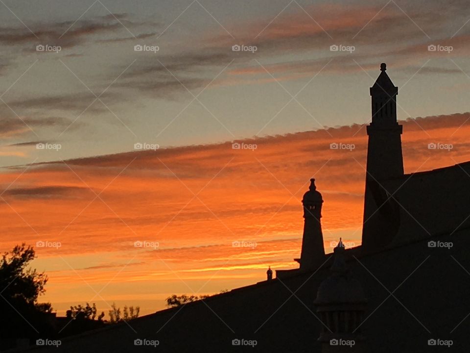 End of day and beginning of night