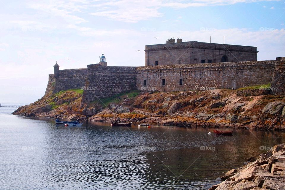 castle at the seashore