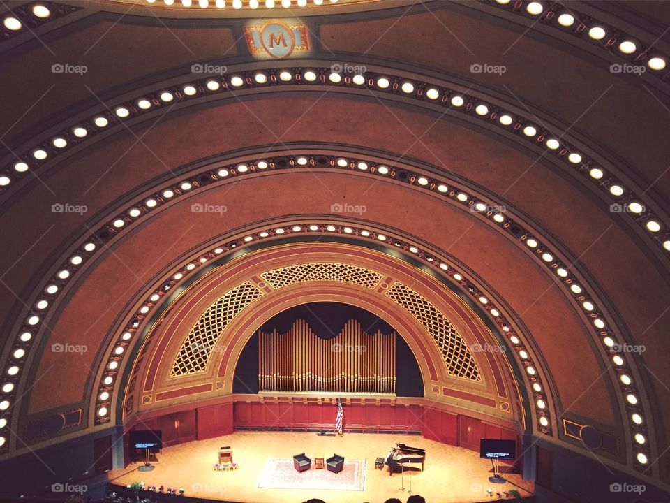 Hill Auditorium @ University of Michigan