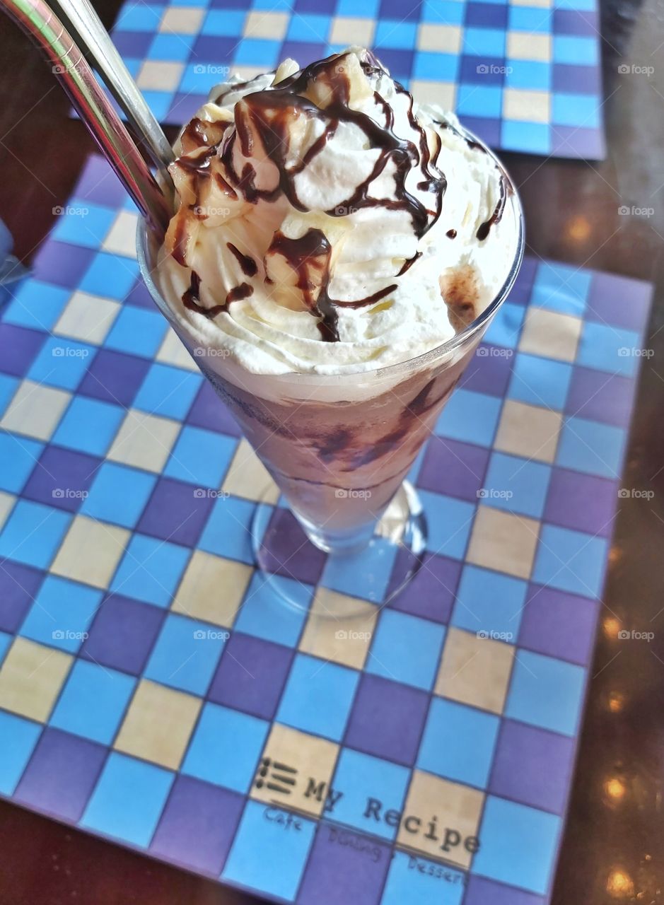 My Recipe Chocolate Frappe