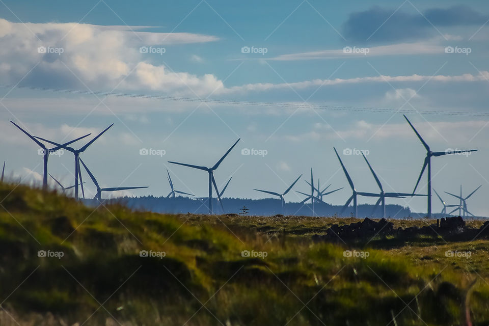 normally I don't enjoy seeing anything 'man made' when I'm in the country; however wind turbines are a source of eco friendly, renewable energy and for that, I hope to see more of them across landscapes (not EVERYWHERE of course!)