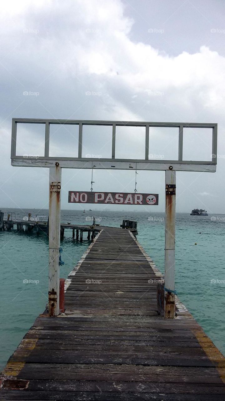 No passing