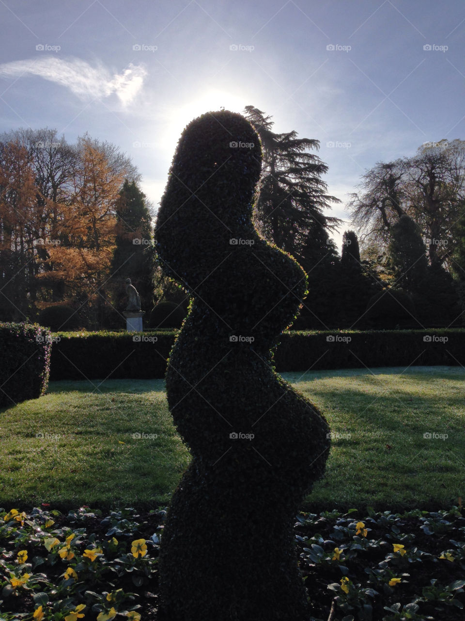 marge simpson coombes abbey uk topiary by ijbailey