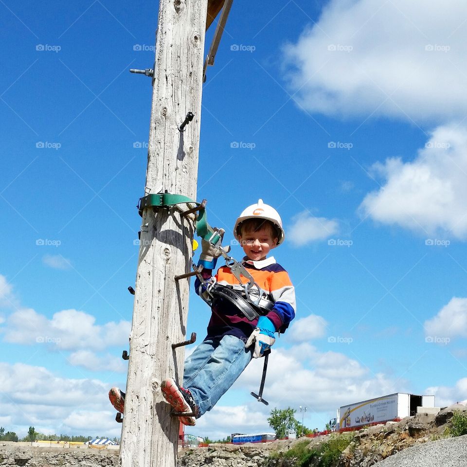 Working while Climbing