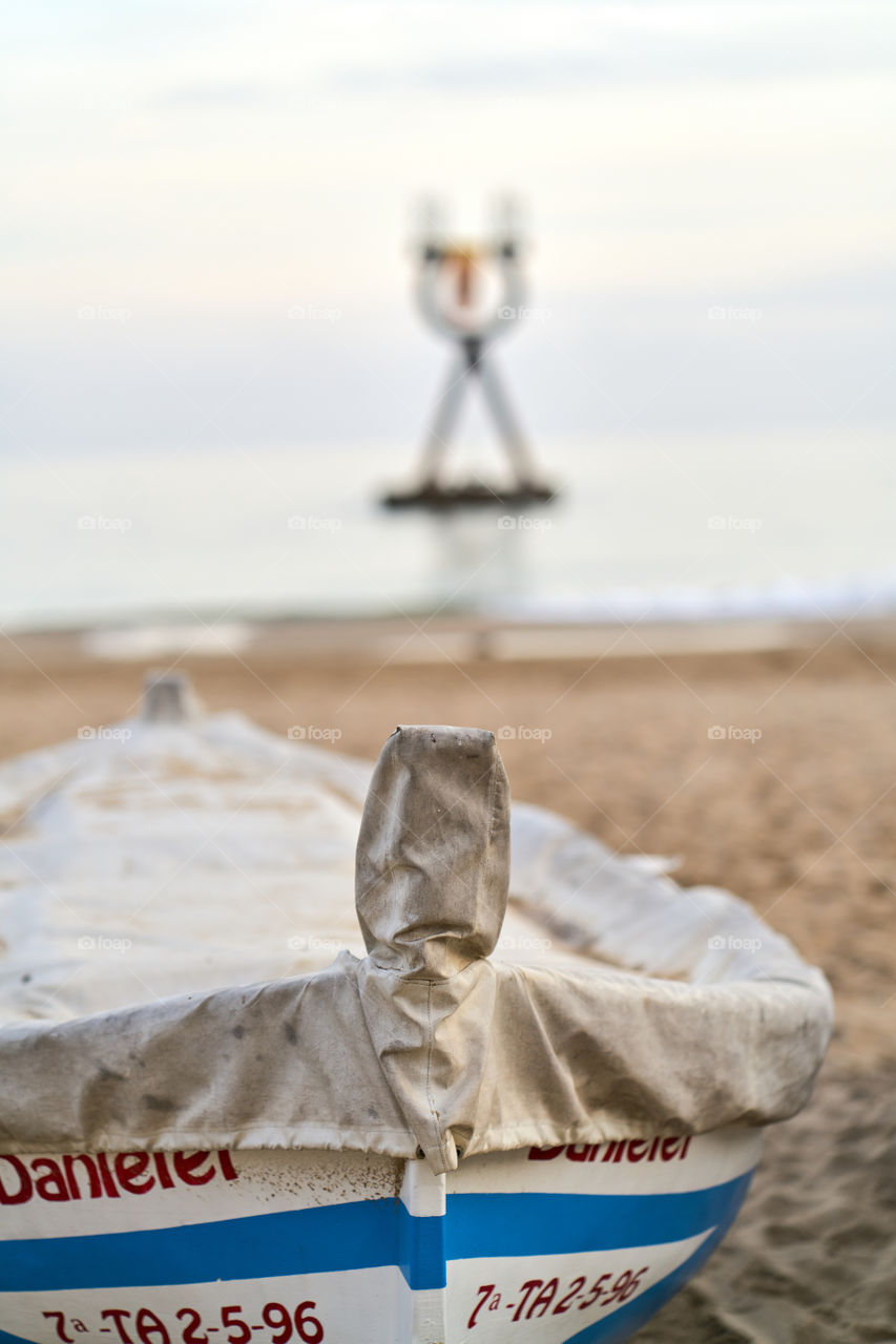 Boat on the beach