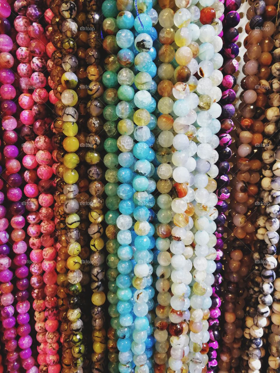 Colorful beadings