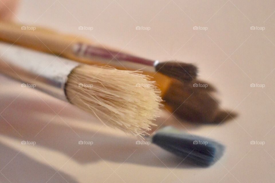 Close-up of a paintbrush