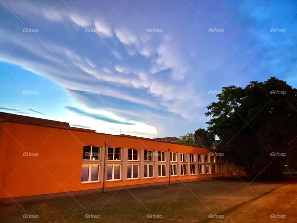 Evening clouds ☁️