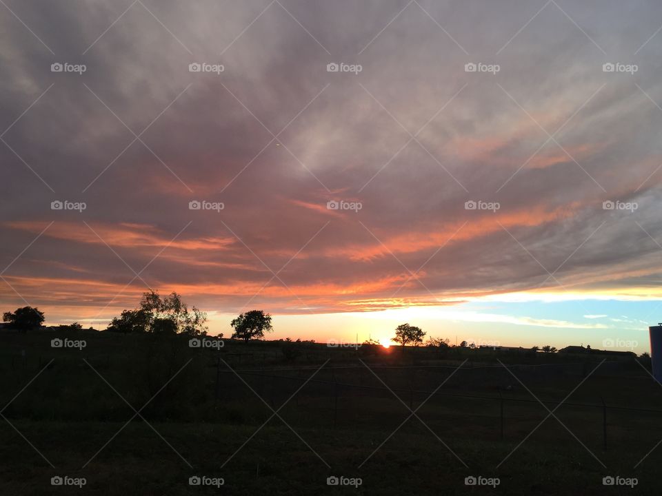 Evening at the ranch