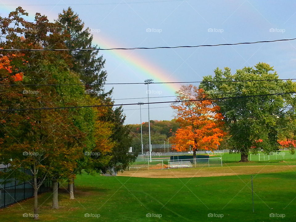 autumn rainbow
