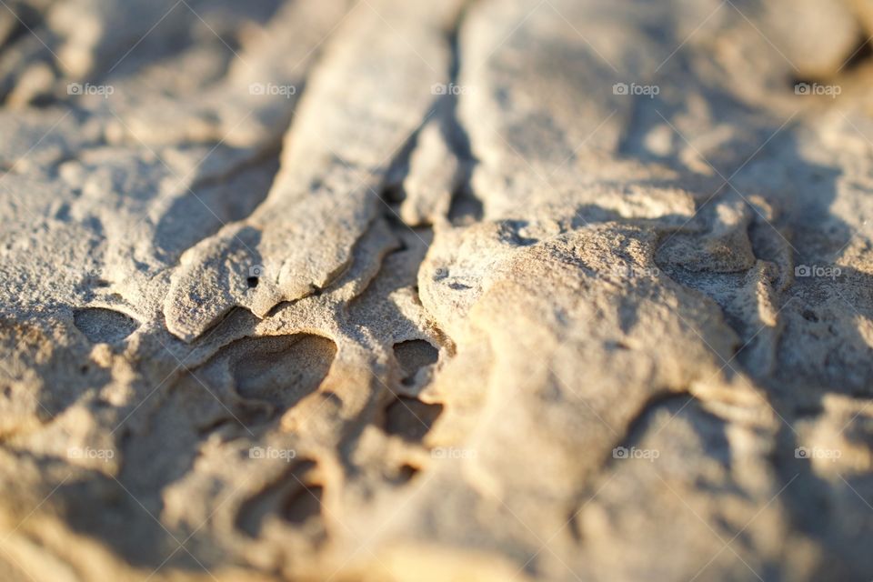 Close-up of sandstone