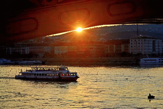 Danube sunset