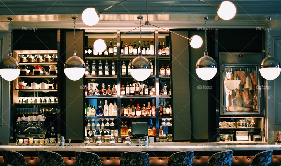 Shelf, Stock, Restaurant, Bar, Indoors