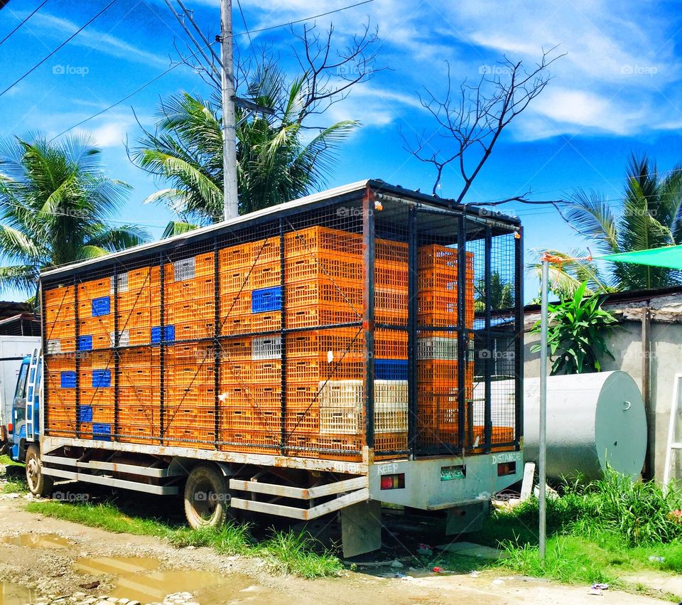At the front of an eatery
