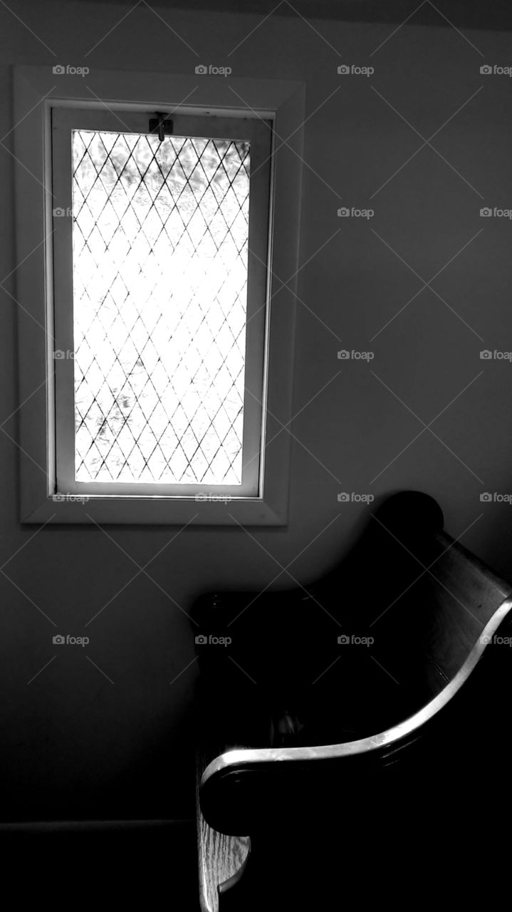 No Person, Light, Window, Indoors, Monochrome