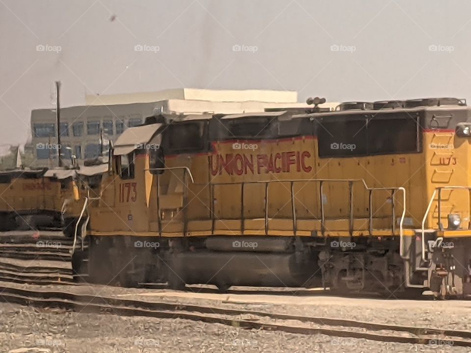 Pacific Union Train Car