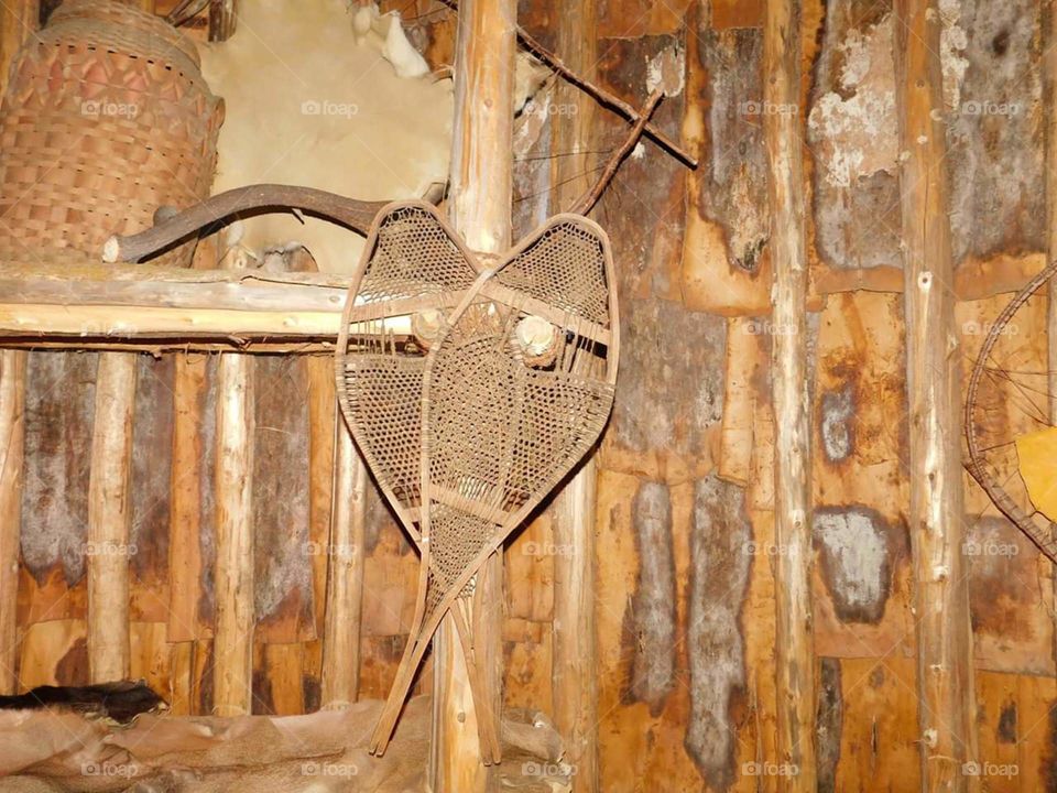historical items snowshoes