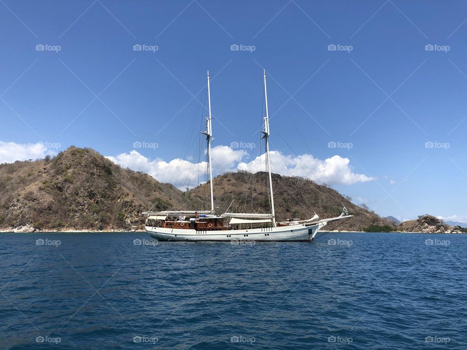 Komodo island at Labuan bajo