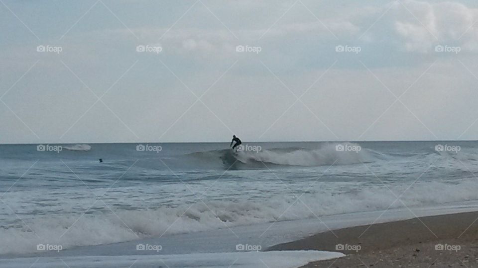 Wrightsville Beach Surfer