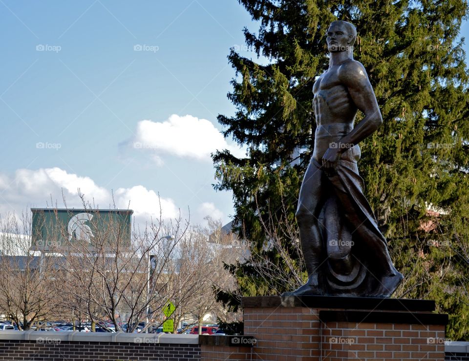On the banks of the Red Cedar
