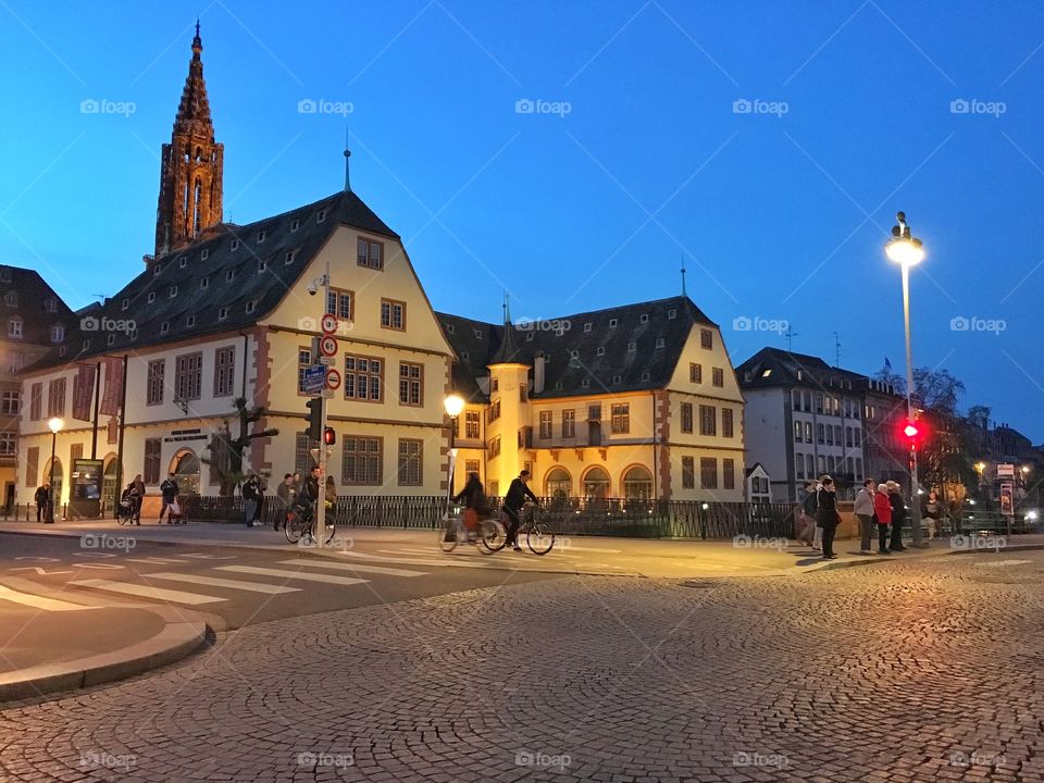 Strasbourg night 