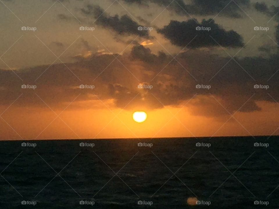 Sunset at Islamorada, Florida 
