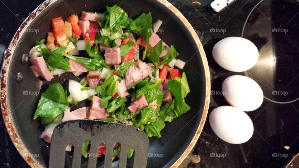 greens eggs and ham