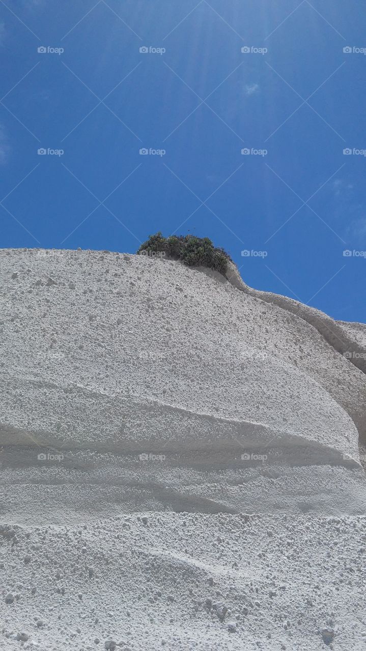 rocks and sky