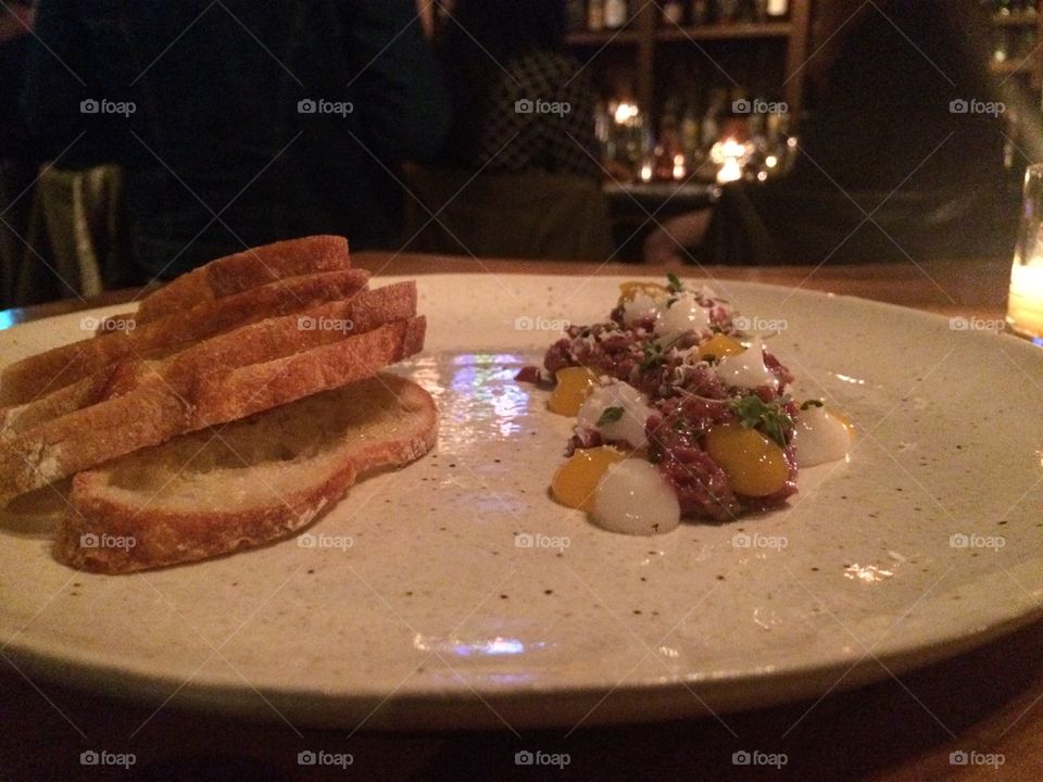 Beef tartare Seattle 