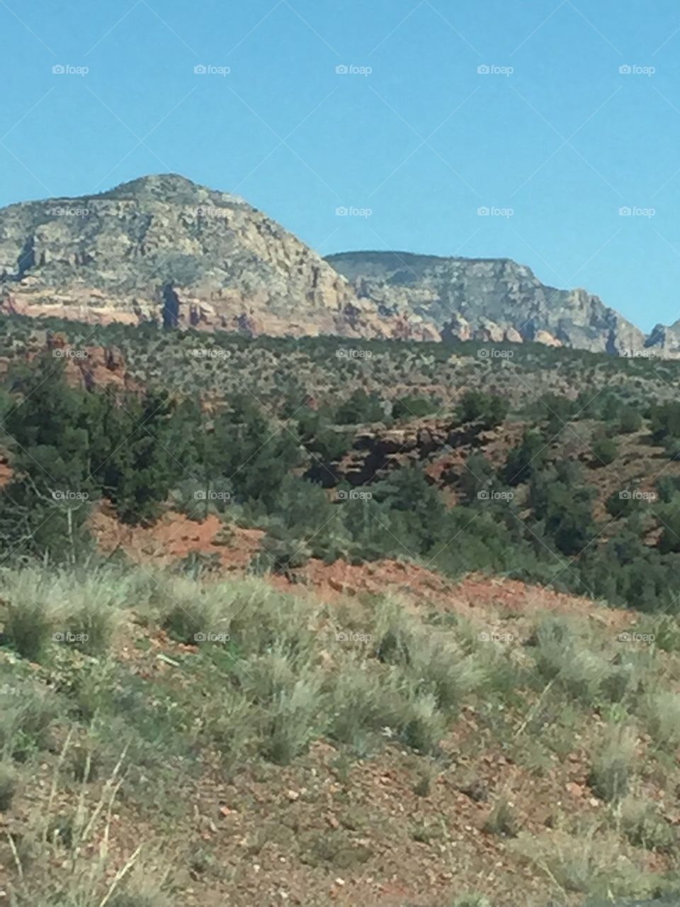 Red rocks