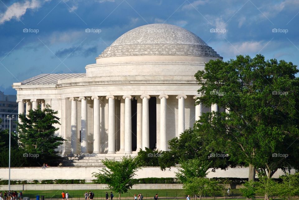 Jefferson Memorial closeup