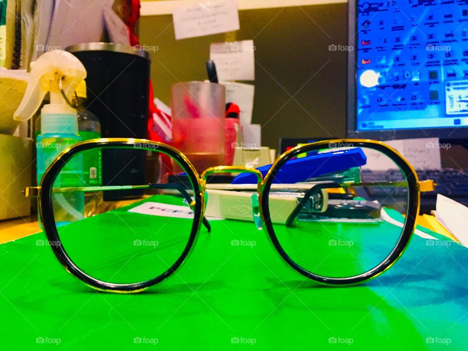 Wearing your Anti-radiation while working in front of Computer