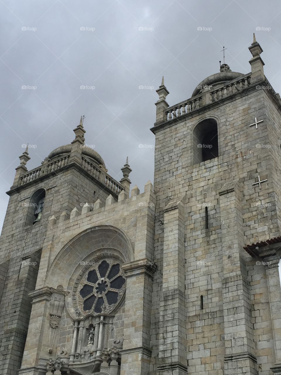 Cathedral in between storms