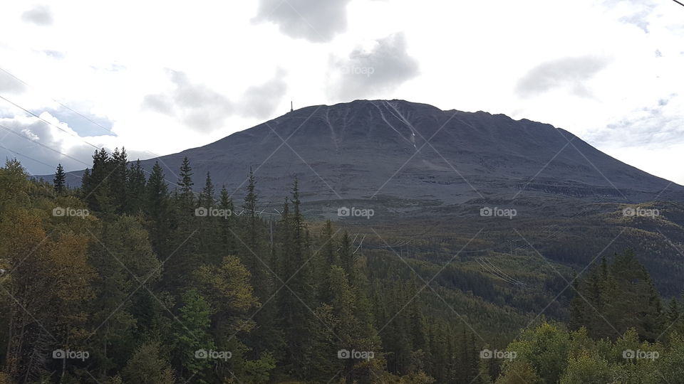 Mountain, Landscape, Snow, No Person, Travel