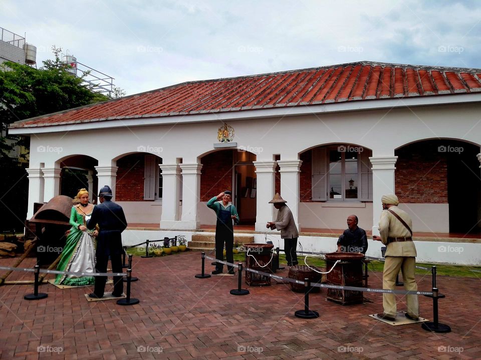 Former British Consulate at Takao was built in 1879. It is located on a hill overlooking the port. It is the oldest Western-style modern building in Taiwan and the first consulate of the British government in Taiwan.