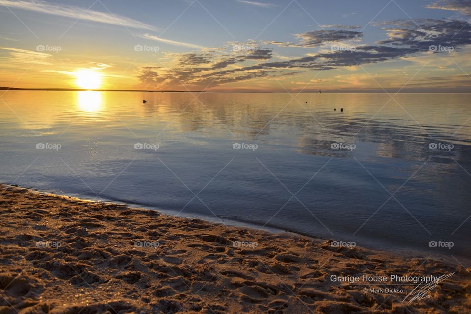 Sunset, Beach, Water, Dawn, Sea