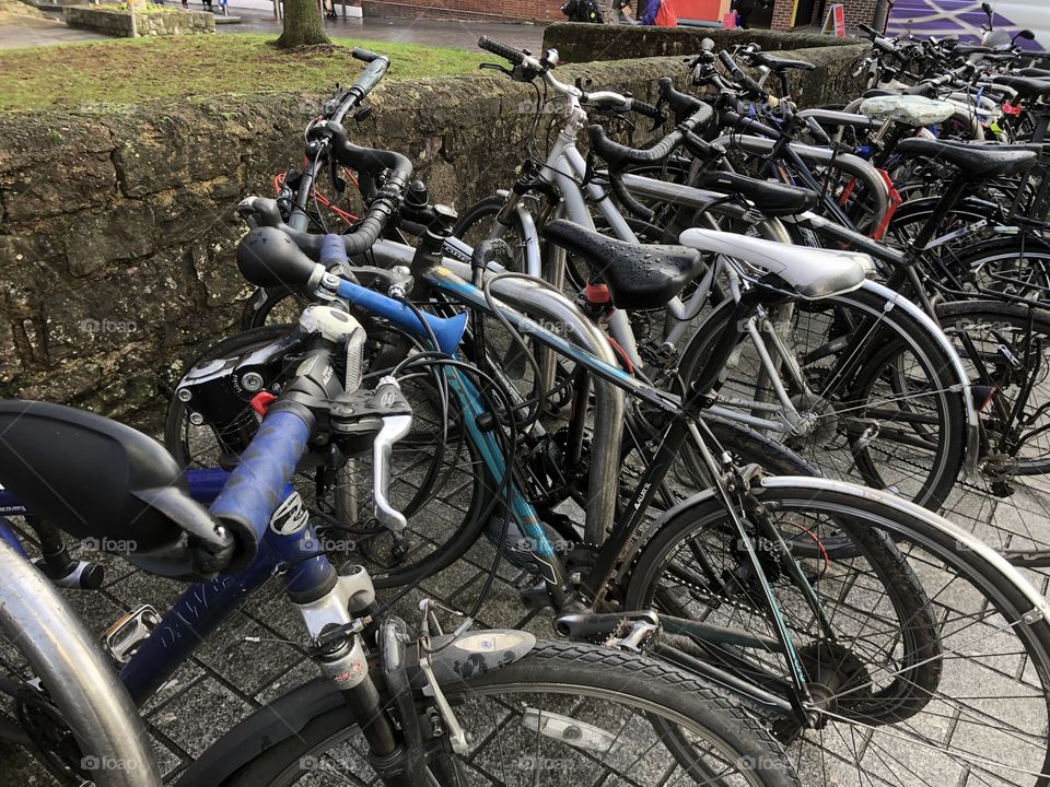 Bikes galore, l just hope they can find their own bike as most look the same haha.