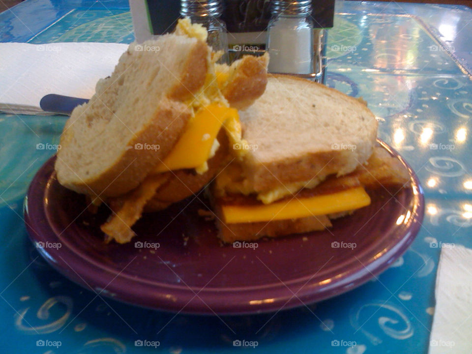 restaurant cheese sandwich breakfast by dixieyankee