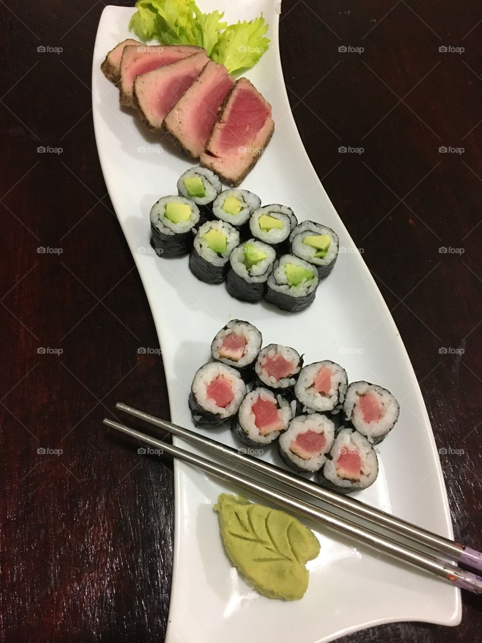 Maki Sushi Plate