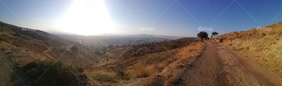 View mountain Ymittos Karea