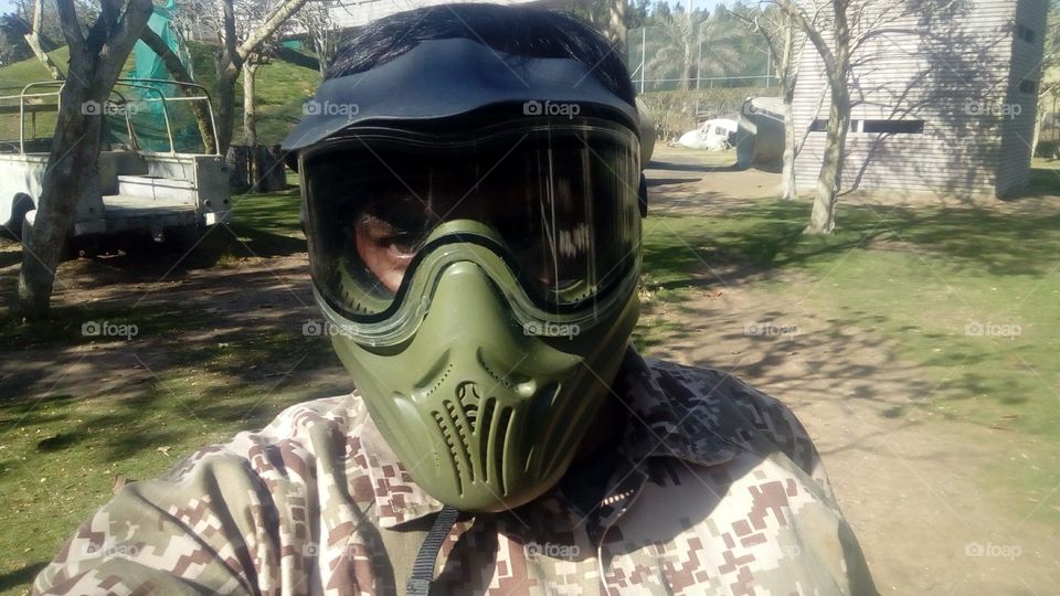Paintball Helmet