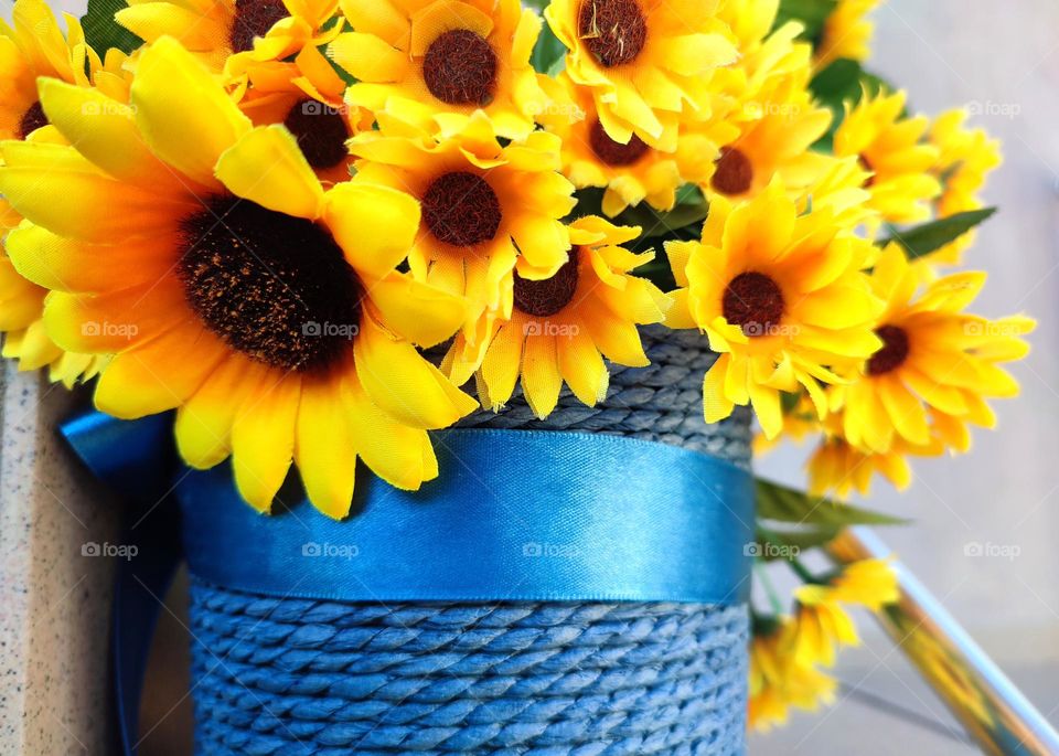 Complementary Colors, Flower Pot