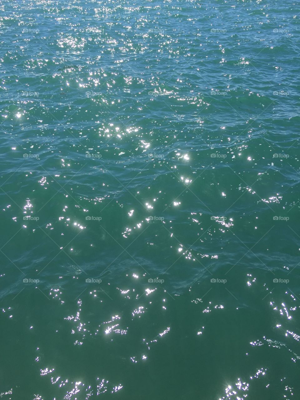 Glittering Water in Lake Garda